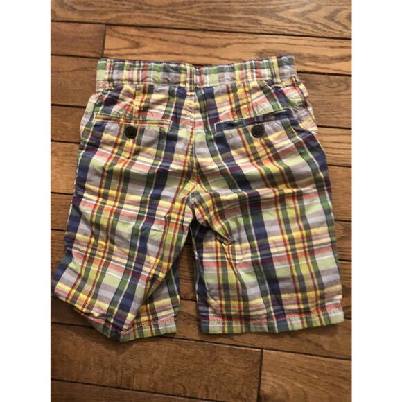 Gap Blue Red Yellow Plaid Shorts size 8 - Picture 3 of 3